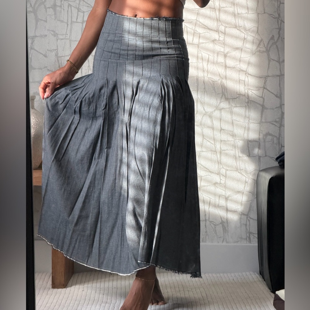 Zara Denim-like Skirt